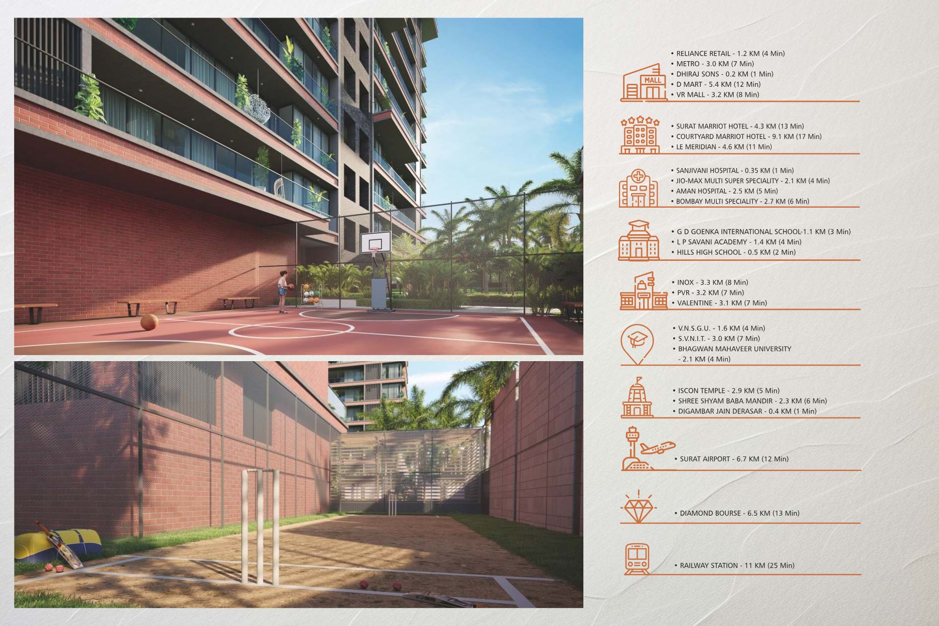 Ultra-Luxury 5 & 6 BHK Apartments in Vesu, Surat (5)